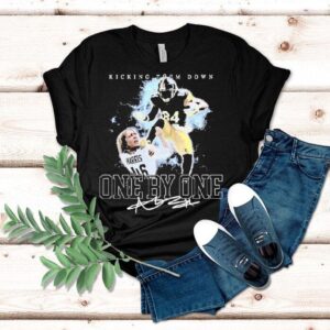 Antonio Brown Kamala Harris Kicking Them Down One By One Tshirt