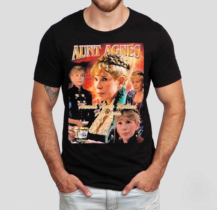 Ben Ahlers Wearing Annoyed Aunt Agnes Heads Have Rolled For Less Shirt Ben Ahlers Wearing Annoyed Aunt Agnes Heads Have Rolled For Less Shirt