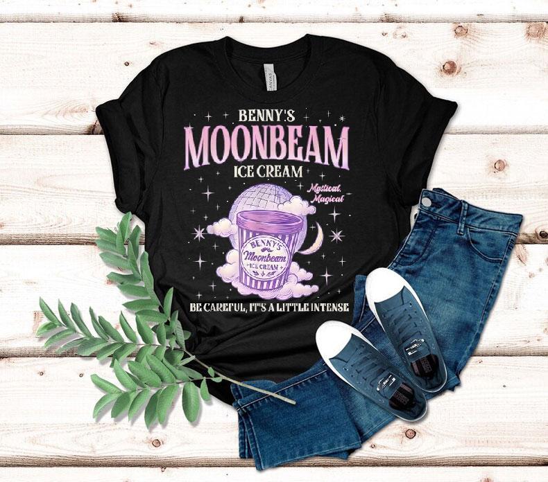 Benny’s Moonbeam Ice Cream Be Careful It’s A Little Intense Double Scoop Popsicle Shirt Benny’s Moonbeam Ice Cream Be Careful It’s A Little Intense Double Scoop Popsicle Shirt
