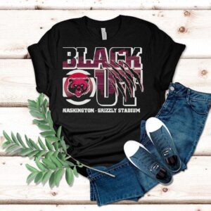 Blackout Washington Grizzly Stadium Shirt Blackout Washington Grizzly Stadium Shirt