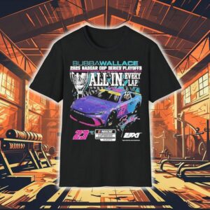 Bubba Wallace 23xi Racing 2025 Nascar Cup Series Playoffs Columbia Shirt
