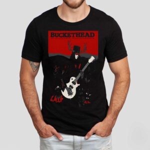 Buckethead Aug 15 Eugene, Oregon, Aug 16 Roseland Theater, Portland 2025 Shirt Buckethead Aug 15 Eugene, Oregon, Aug 16 Roseland Theater, Portland 2025 Shirt