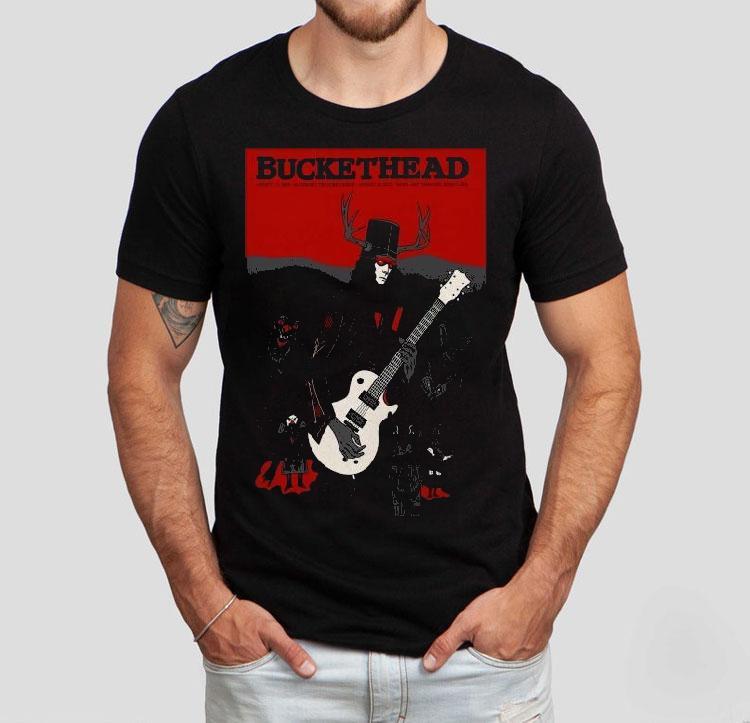 Buckethead Aug 15 Eugene, Oregon, Aug 16 Roseland Theater, Portland 2025 Shirt Buckethead Aug 15 Eugene, Oregon, Aug 16 Roseland Theater, Portland 2025 Shirt