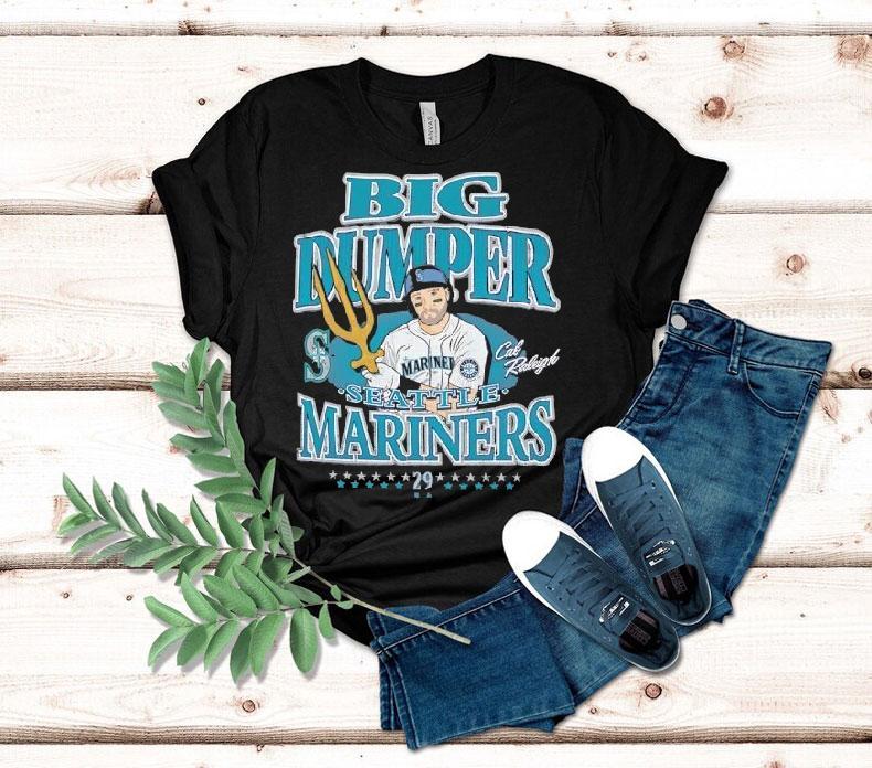 Cal Raleigh Big Dumper Seattle Mariners Baseball Shirt Cal Raleigh Big Dumper Seattle Mariners Baseball Shirt