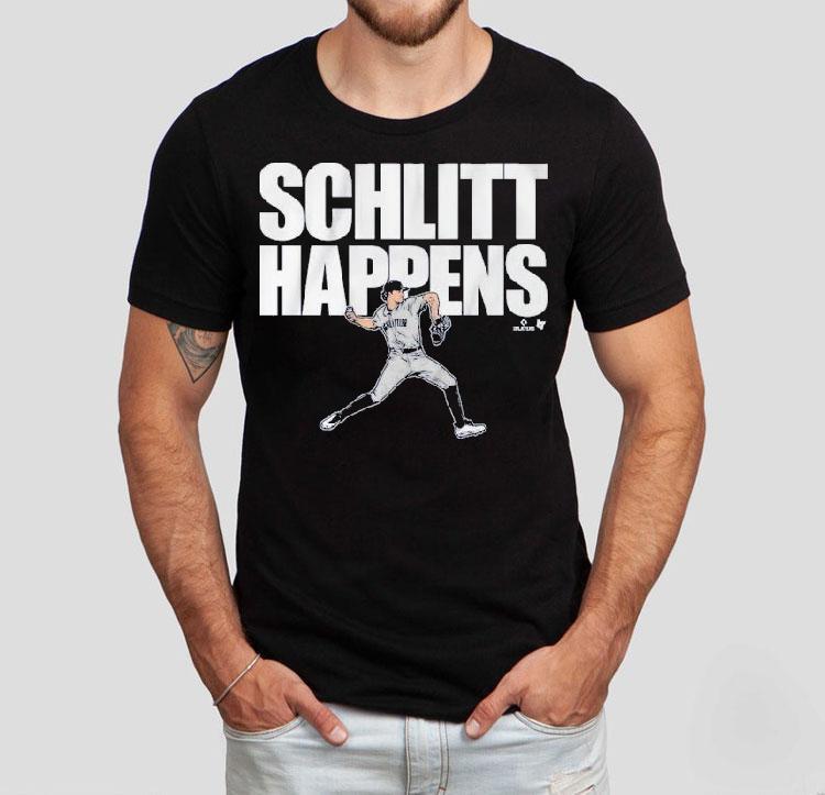 Cam Schlittler Schlitt Happens Shirt Cam Schlittler Schlitt Happens Shirt