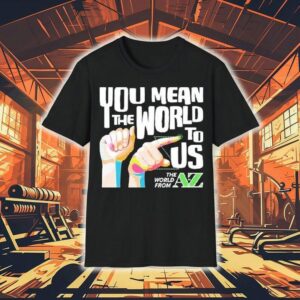 Carl Azuz You Mean The World To Us The World From To Az Logo Shirt Carl Azuz You Mean The World To Us The World From To Az Logo Shirt