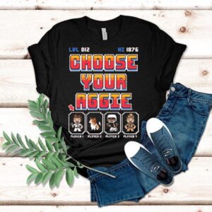 Choose Your Aggie Player 8-bit Shirt Choose Your Aggie Player 8-bit Shirt