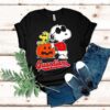 Cleveland Guardians Snoopy Woodstock Pumpkin Halloween Shirt