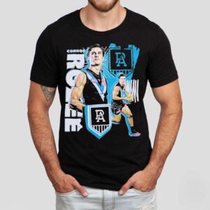 Connor Rozee Port Adelaide Fc Shirt Connor Rozee Port Adelaide Fc Shirt