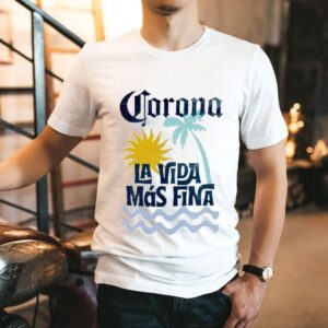 Corona Extra La Vida Mas Fina Beach Shirt Corona Extra La Vida Mas Fina Beach Shirt
