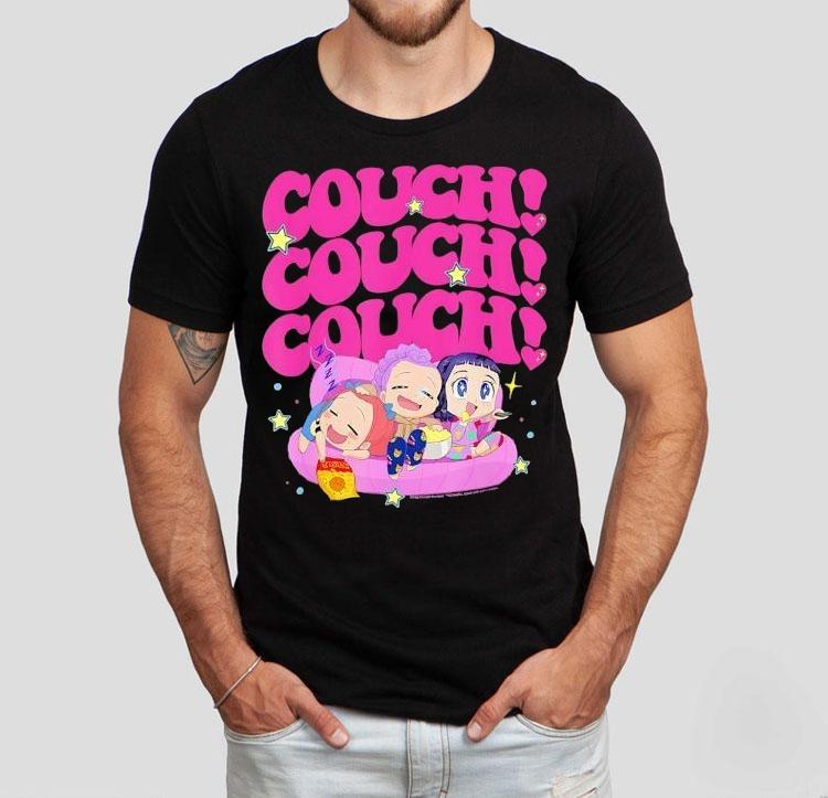Couch Couch Couch Anime Characters Shirt Couch Couch Couch Anime Characters Shirt