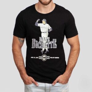 Dante Bichette Colorado Rockies Years Coors Field Walk Off Homerun Tshirt