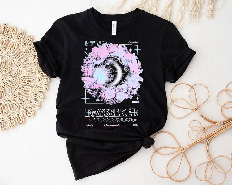 Dayseeker Dreamstate Disco Wreath Shirt Dayseeker Dreamstate Disco Wreath Shirt