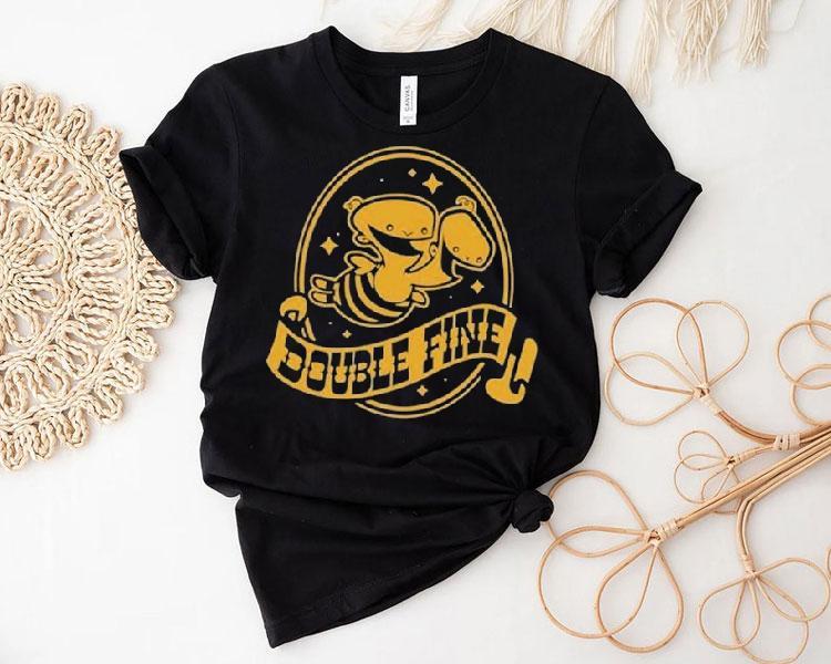 Double Fine Golden Two-headed Baby Shirt Double Fine Golden Two-headed Baby Shirt