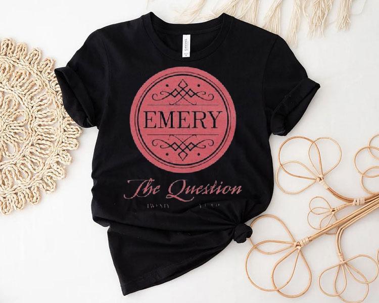 Emery The Question 20 Year Anniversary Shirt Emery The Question 20 Year Anniversary Shirt