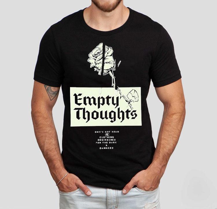 Emo’s Not Dead Empty Thoughts Rose Shirt Emo’s Not Dead Empty Thoughts Rose Shirt
