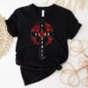 Florence Black Cross Shirt