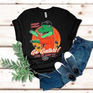 Florida Gators Chomp Chomp Living The Swamp Life Flogrown Rally Mascot Shirt