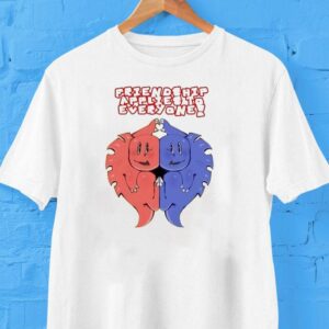 Friendship Applies To Everyone Cartoon Shirt