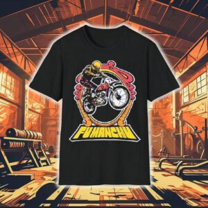 Fu Manchu Bultaco Biker Tshirt