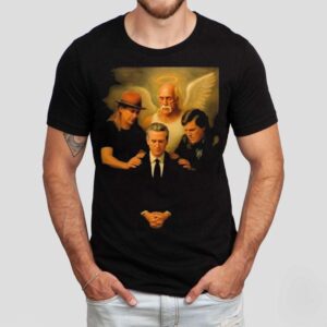 Gavin Newsom And Hulk Hogan Tucker Carlson The Chosen One A Fantastic Shirt