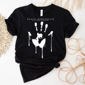 Hideo Kojima Death Stranding 5th Anniversary Hand Shirt Hideo Kojima Death Stranding 5th Anniversary Hand Shirt