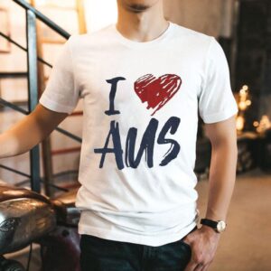 I Love Aus Shirt