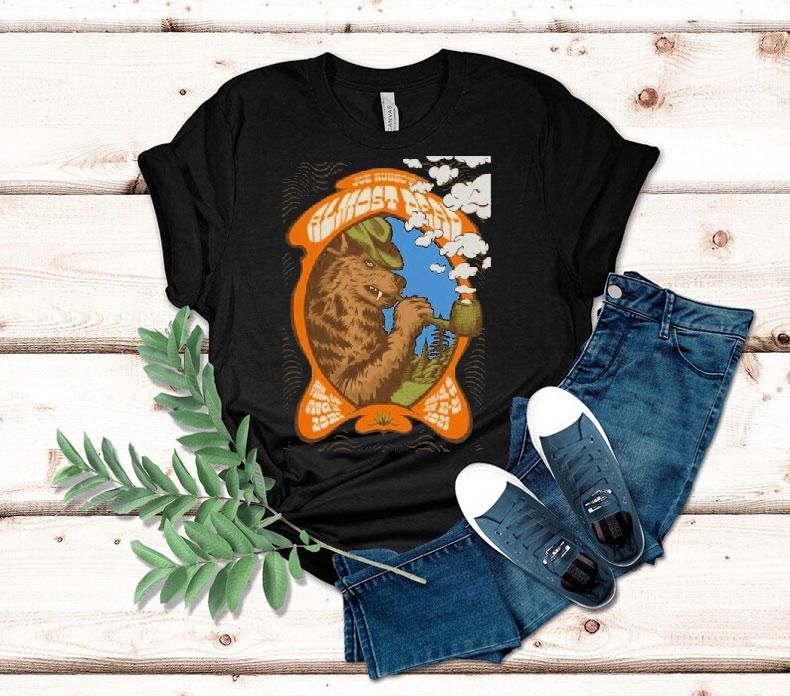 Joe Russo’s Almost Dead Aug 21 2025 Gerald R. Ford Amphitheater Vail, Co Tour Bear Shirt Joe Russo’s Almost Dead Aug 21 2025 Gerald R. Ford Amphitheater Vail, Co Tour Bear Shirt