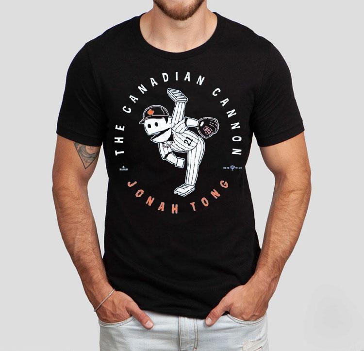 Jonah Tong The Canadian Cannon New York Mets Shirt Jonah Tong The Canadian Cannon New York Mets Shirt