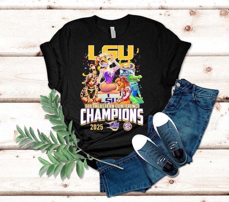Lsu Tigers Southeastern Conference Champions 2025 Shirt Lsu Tigers Southeastern Conference Champions 2025 Shirt