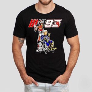 Marc Marquez And Valentino Rossi Motogp Tshirt