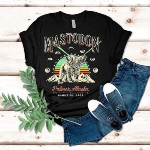 Mastodon Palmer Alaska Bear 2025 Shirt