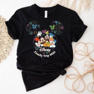 Mickey Mouse And Friends Disney Family Trip 2025 Shirt