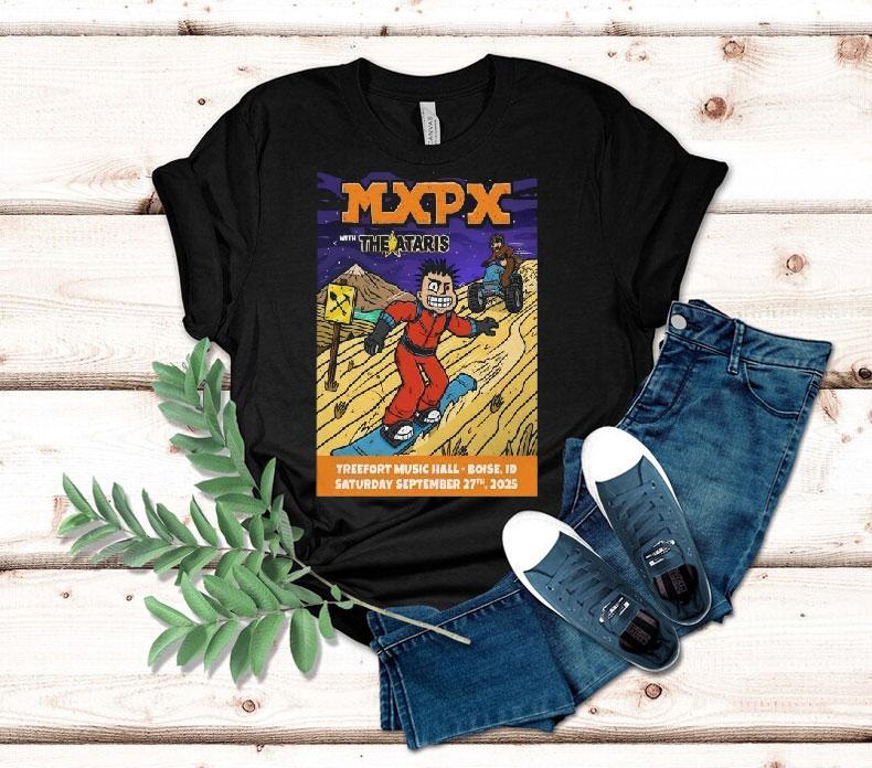 Mxpx 9-27-2025 Treefort Music Hall In Boise Id Shirt Mxpx 9-27-2025 Treefort Music Hall In Boise Id Shirt