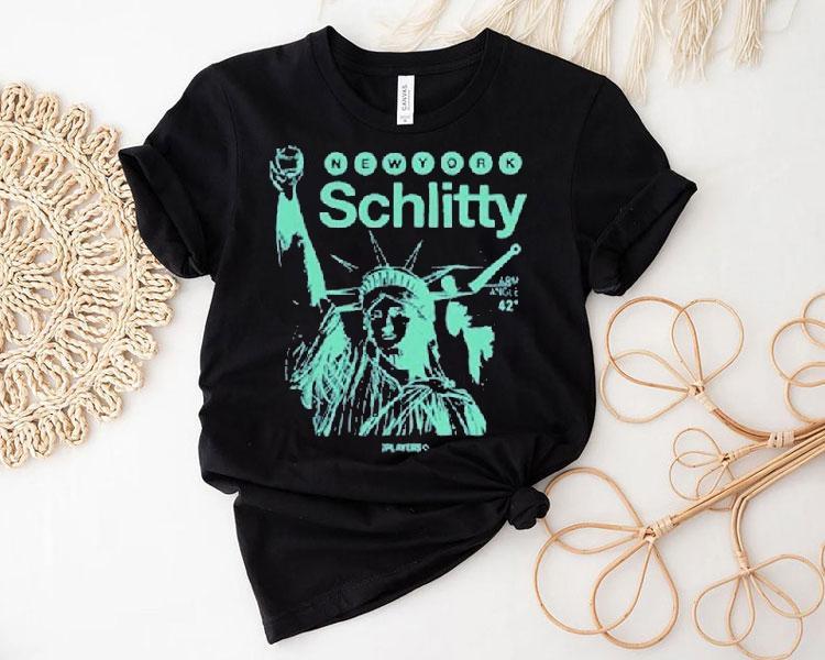 New York Yankees Schlitty Arm Angle 42 Statue Shirt New York Yankees Schlitty Arm Angle 42 Statue Shirt