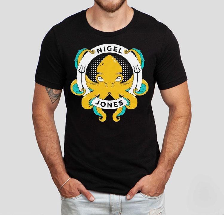 Nigel Jones Octopus Logo Shirt Nigel Jones Octopus Logo Shirt