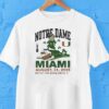 Notre Dame Vs Miami Hurricanes Hard Rock Stadium Miami Gardens Fl 2025 Shirt