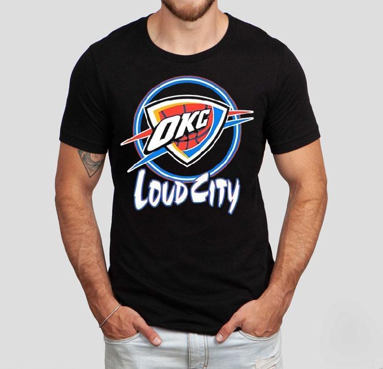 Oklahoma City Thunder Loud City Logo Shirt Oklahoma City Thunder Loud City Logo Shirt