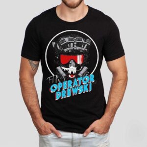 Operator Drewski Cartoon Shirt