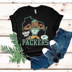 Rashan Gary Green Bay Packers Football Signature Shirt Rashan Gary Green Bay Packers Football Signature Shirt