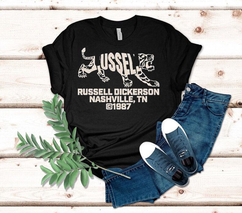 Russell Dickerson Nashville Tn Est. 1987 Panther Shirts Russell Dickerson Nashville Tn Est. 1987 Panther Shirts