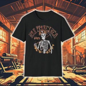 San Francisco 49ers Nfl X Grateful Dead Skeleton Shirt