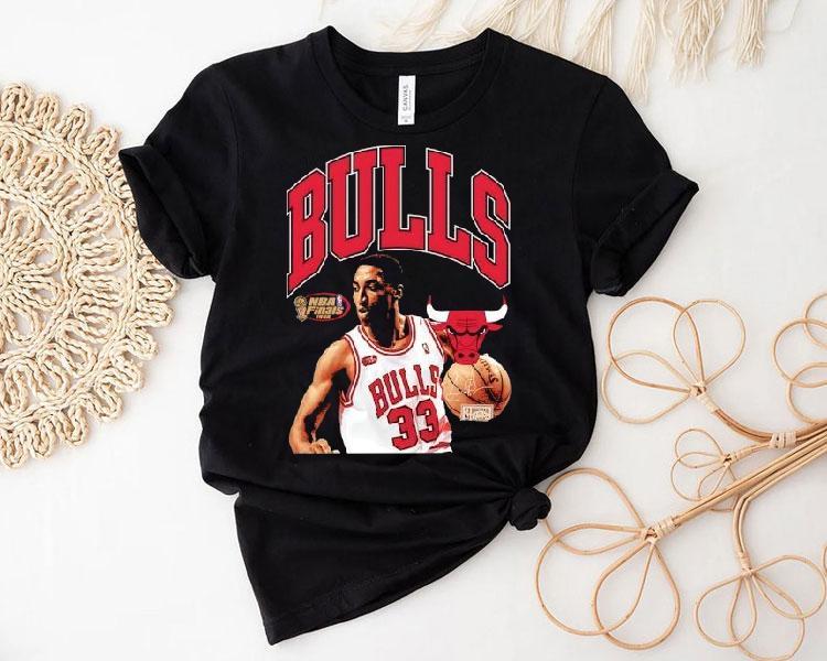 Scottie Pippen Chicago Bulls Basketball Nba Finals Signature Shirt Scottie Pippen Chicago Bulls Basketball Nba Finals Signature Shirt