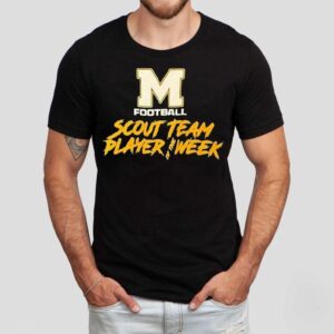 Scout Team Player Of The Week Michigan Wolverines Football Shirt