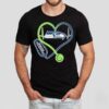 Seattle Seahawks Nurse Heartbeat Stethoscope Shirt