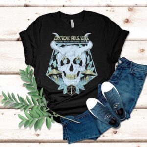 Skull Critical Role Live 2025 Vintage Shirt