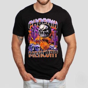Skull Phoenix Mercury Basketball Horror Shirt