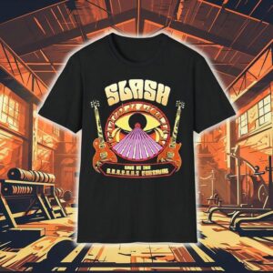 Slash Live At The Serpent Festival 2025 Guitar Eye Shirt