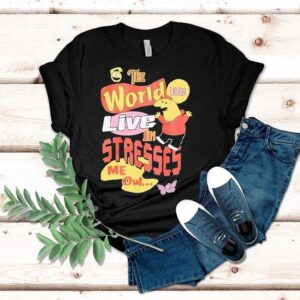 Smiling Friends The World We Live In Stresses Me Ou Tshirt