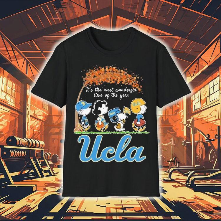 Snoopy The Peanuts Ucla Bruins It’s The Most Wonderful Time Of The Year Shirt Snoopy The Peanuts Ucla Bruins It’s The Most Wonderful Time Of The Year Shirt